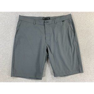 Travis‎ Mathew BECK Flat Front Casual Shorts (Men's Size 38) Gray